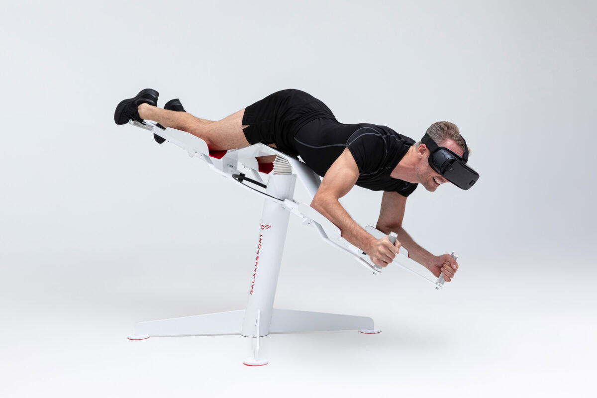 reclame fotografie galaxy sports met vr bril sporten