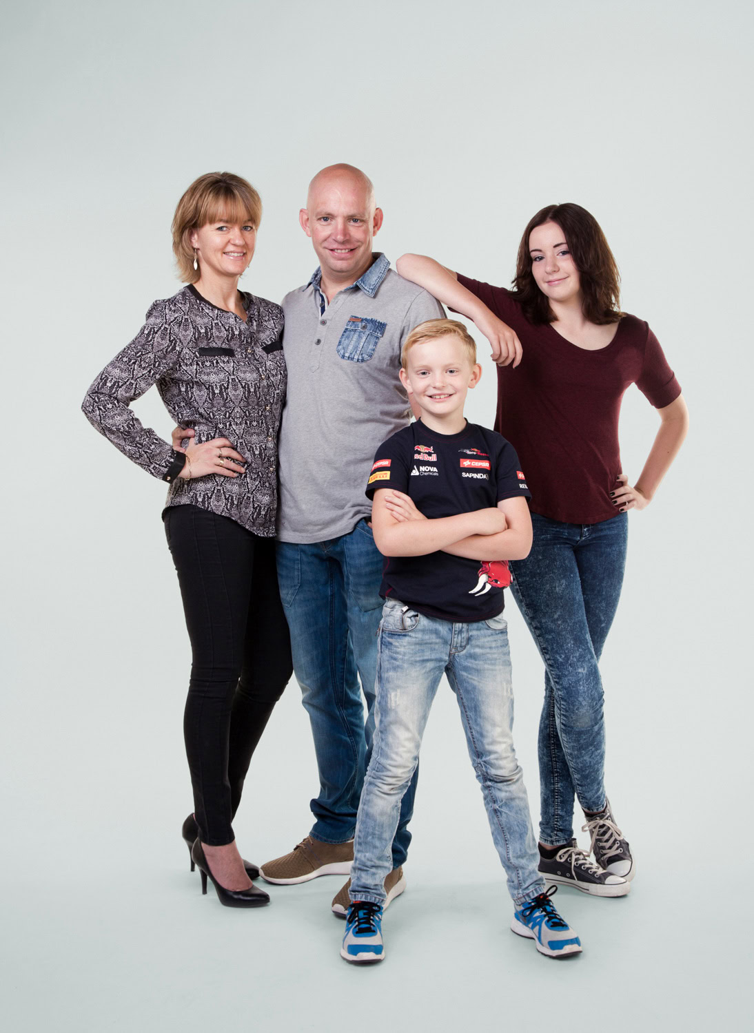 familie fotoshoot gezin met kinderen